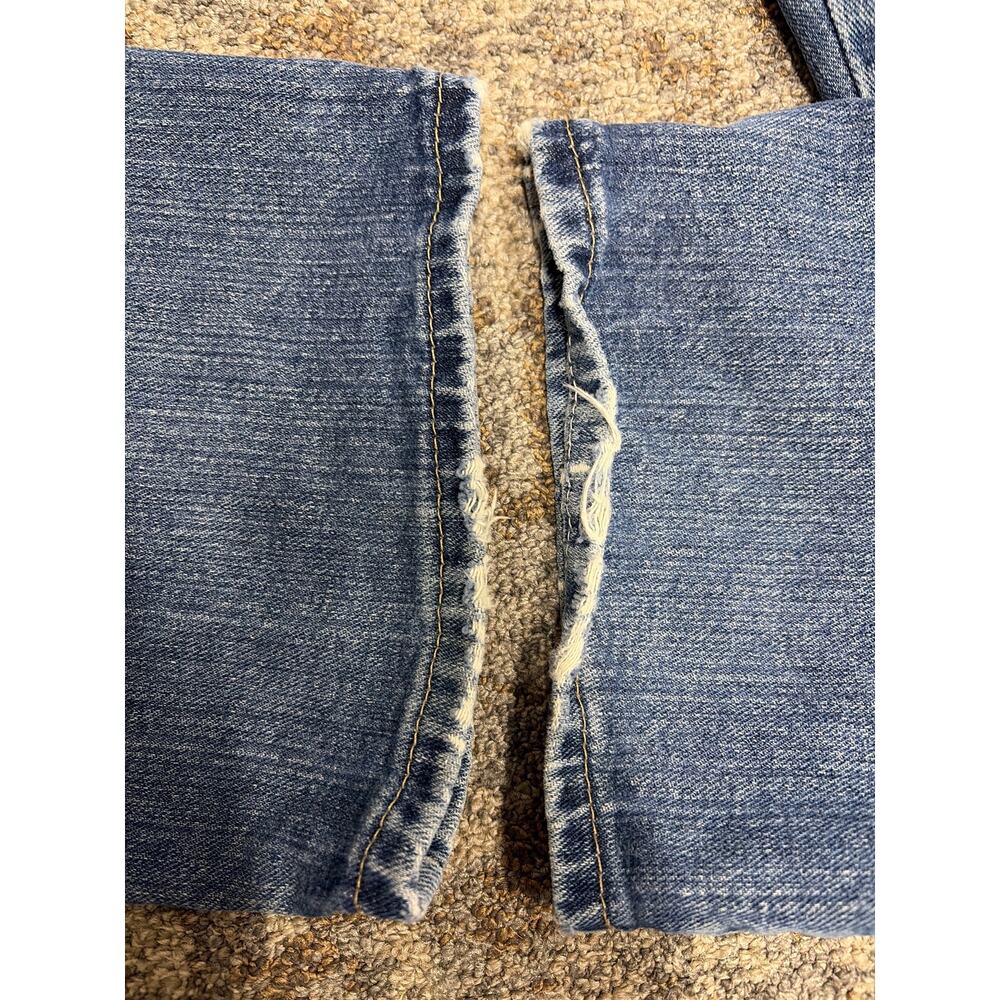 Dickies Jeans Mens 34x32 Blue Medium Wash Relaxed Fit Carpenter Workwear Classic - Picture 9 of 15